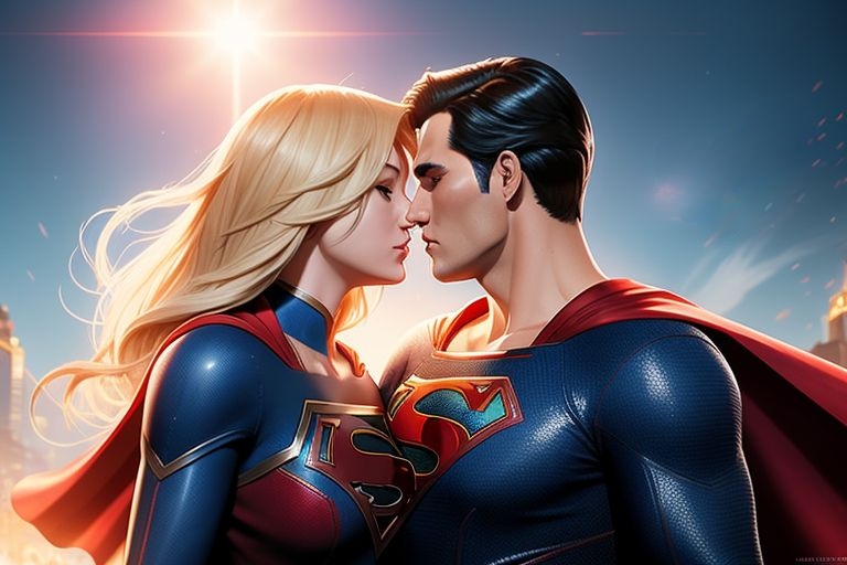 Supergirl and Superman’s Forbidden Cosmic Chemistry”